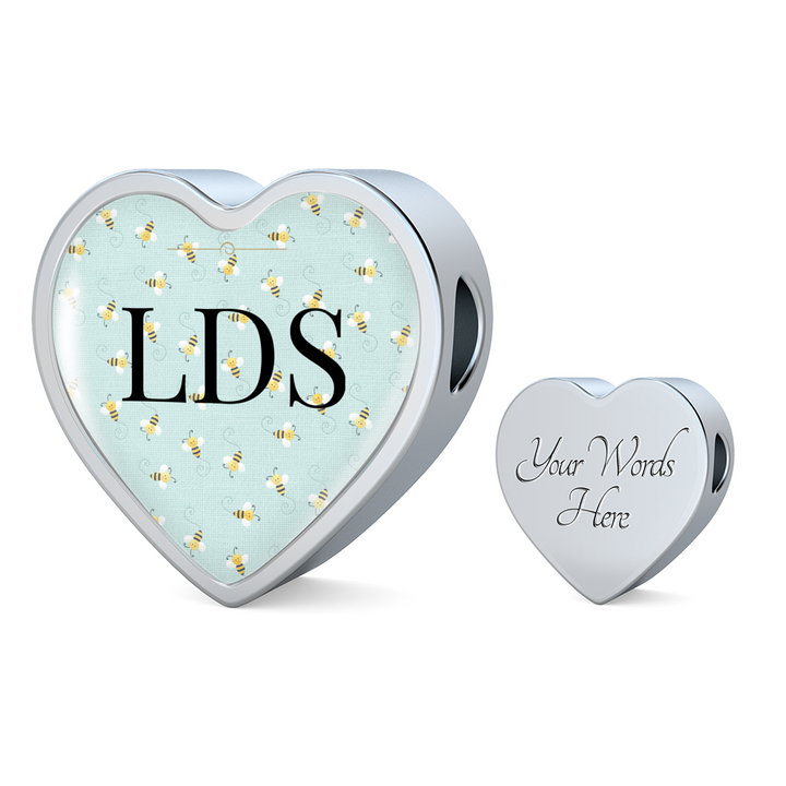 LDS Heart Charm