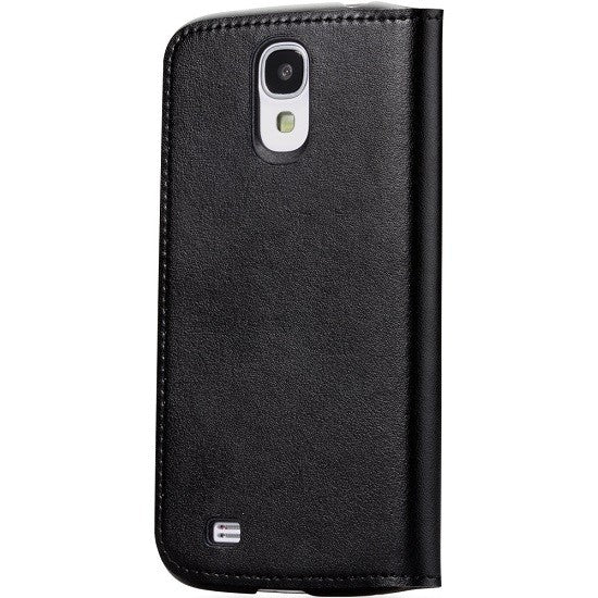 GGMM Kiss Series Real Leather Case for Samsung Galaxy S4 - Black - Gearlyst