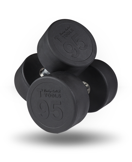 Rubber Pro-Style Dumbbell