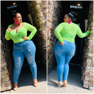 Neon Lea Bodysuit