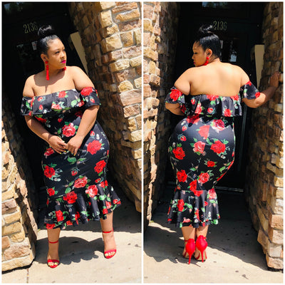 Black Whitney Dress