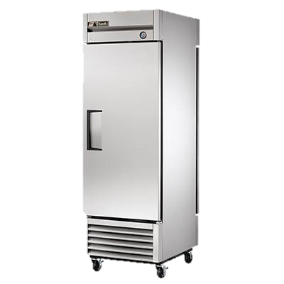True Stainless Steel One Section Pass-Thru Refrigerator