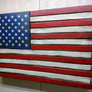 SMALL AMERICAN FLAG GUN CONCEALMENT CASE WITH SINGLE COMPARTMENT