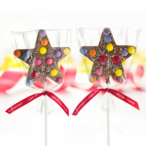 Chocolate Star Lollipop