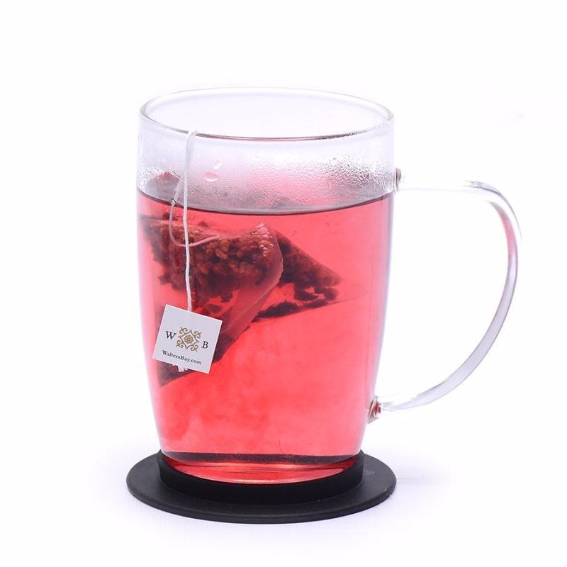 Raspberry Hibiscus Herbal Infusion Full Leaf Tea Bags in Canister - Walters Bay