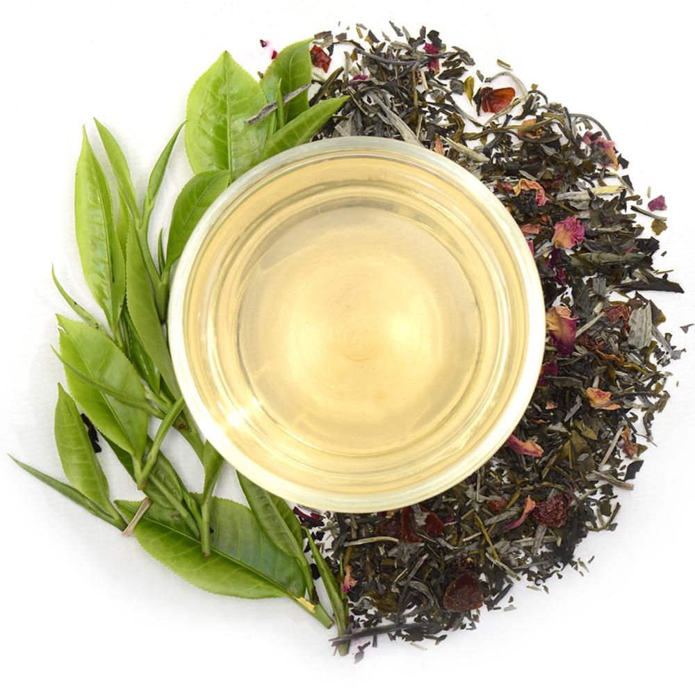 Rose Blossom Ceylon White Tea Full Leaf Tea Enveloped Tea Bags - Walters Bay