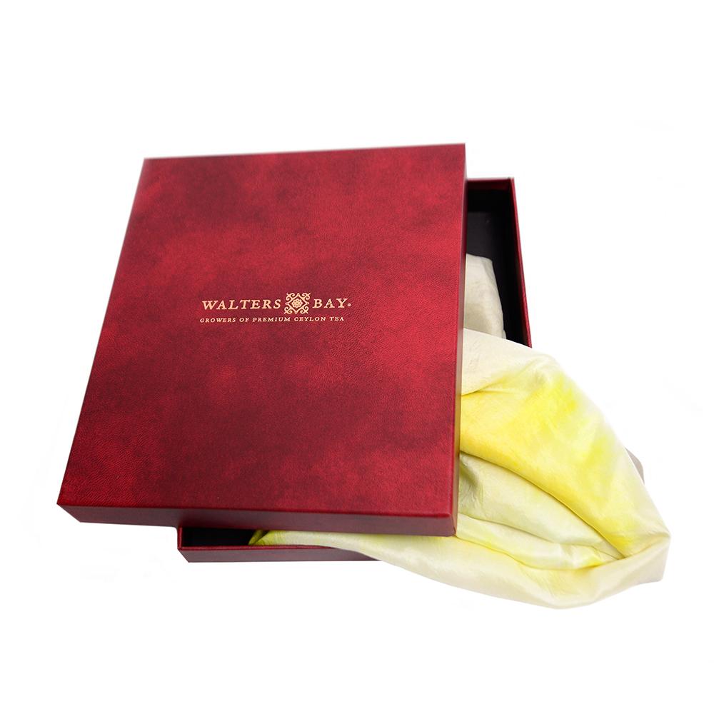 Chamomile Turmeric Silk Scarf - Walters Bay