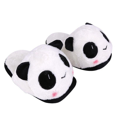 Cute Panda Plush Slippers