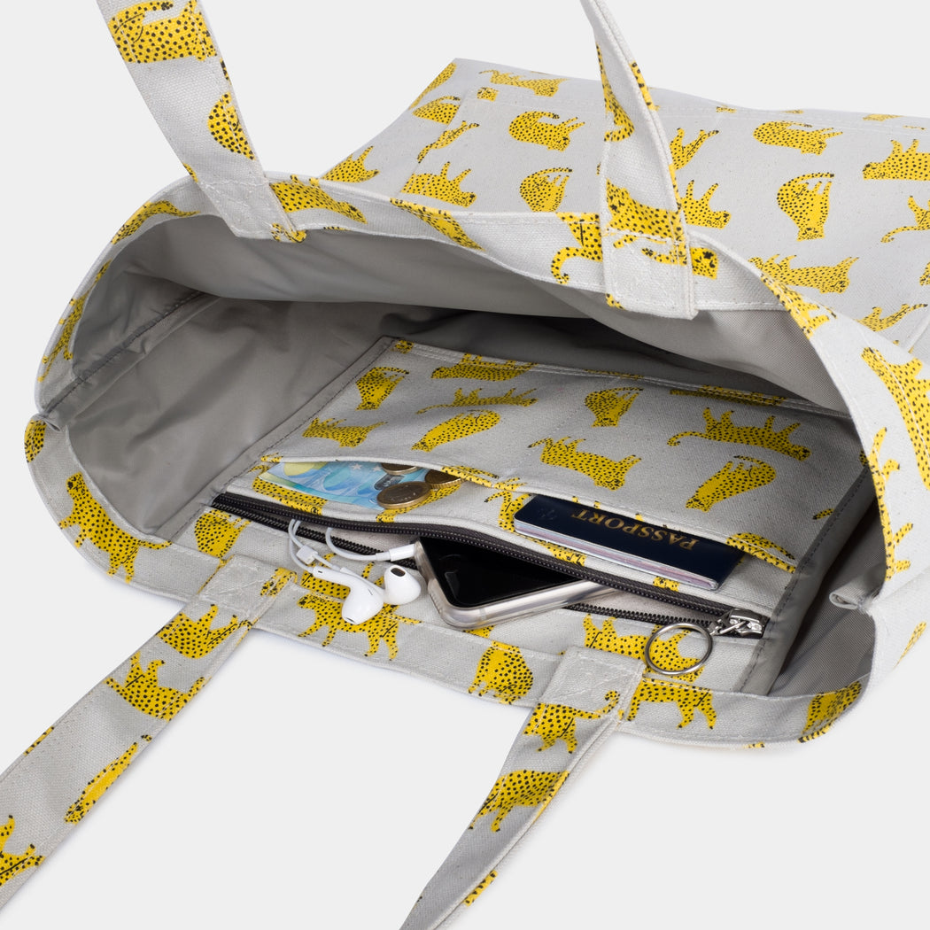 Organizer Tote - Cheetah