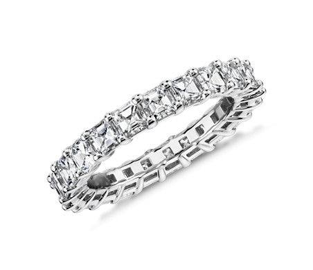 Eternity Band - Asscher Cut Diamond (3 ct tw)
