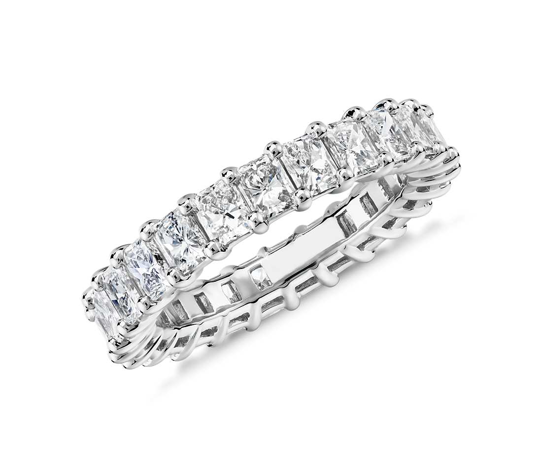 Eternity Band - Radiant Cut Diamond (3 ct tw)