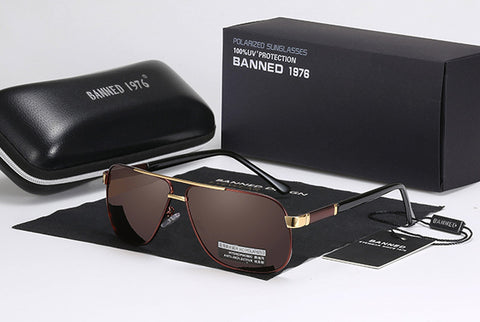 Manlya - Men's Aluminum Polarized Mens Sunglasses