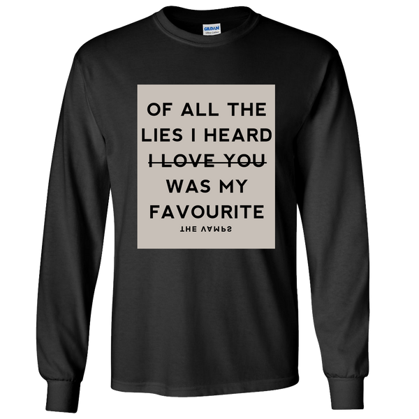 All The Lies Black Longsleeve