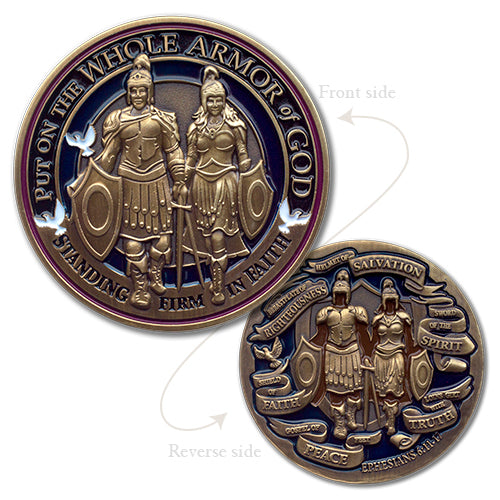 Whole Armor of God Coin