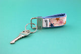 Mini Key Fob, Starstruck in Peach