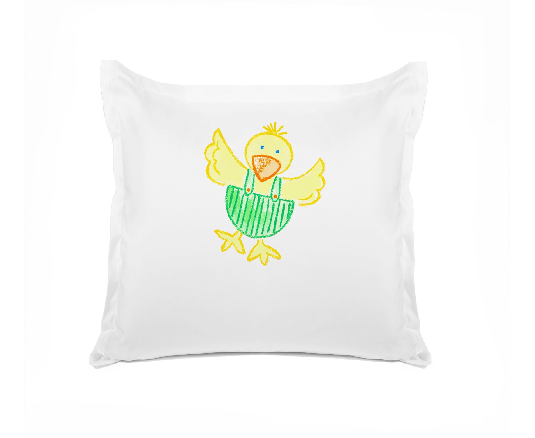 Dippy Duck - Personalized Kids Pillowcase Collection-Di Lewis