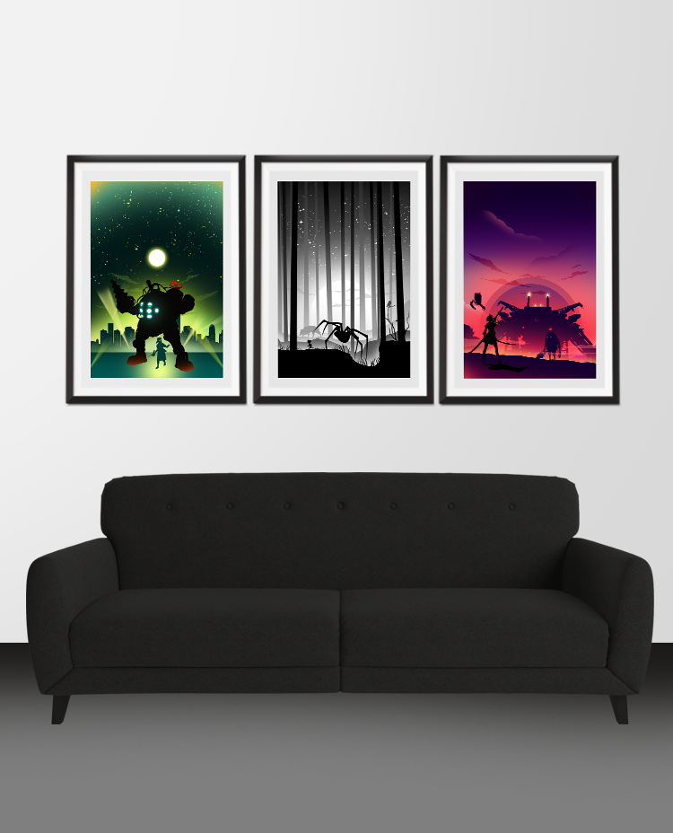 The Boy in the Forest Video Game Poster