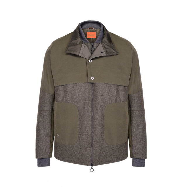 DARK OLIVE WINTER JACKET / oliwkowa kurtka zimowa
