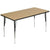 Scholar Craft FS849RE3060 Adjustable Height Melamine Rectangle Activity Table 30 x 60 - Quick Ship
