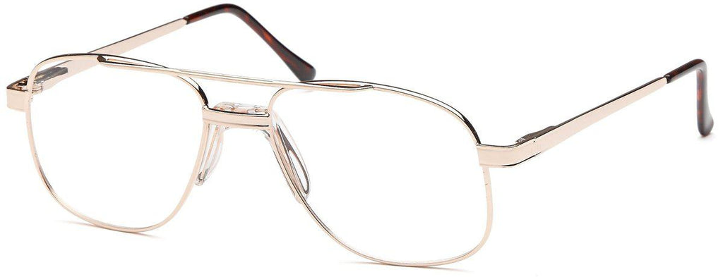 Gold-Classic Aviator PT 55 Frame-Prescription Glasses-Eyeglass Factory Outlet