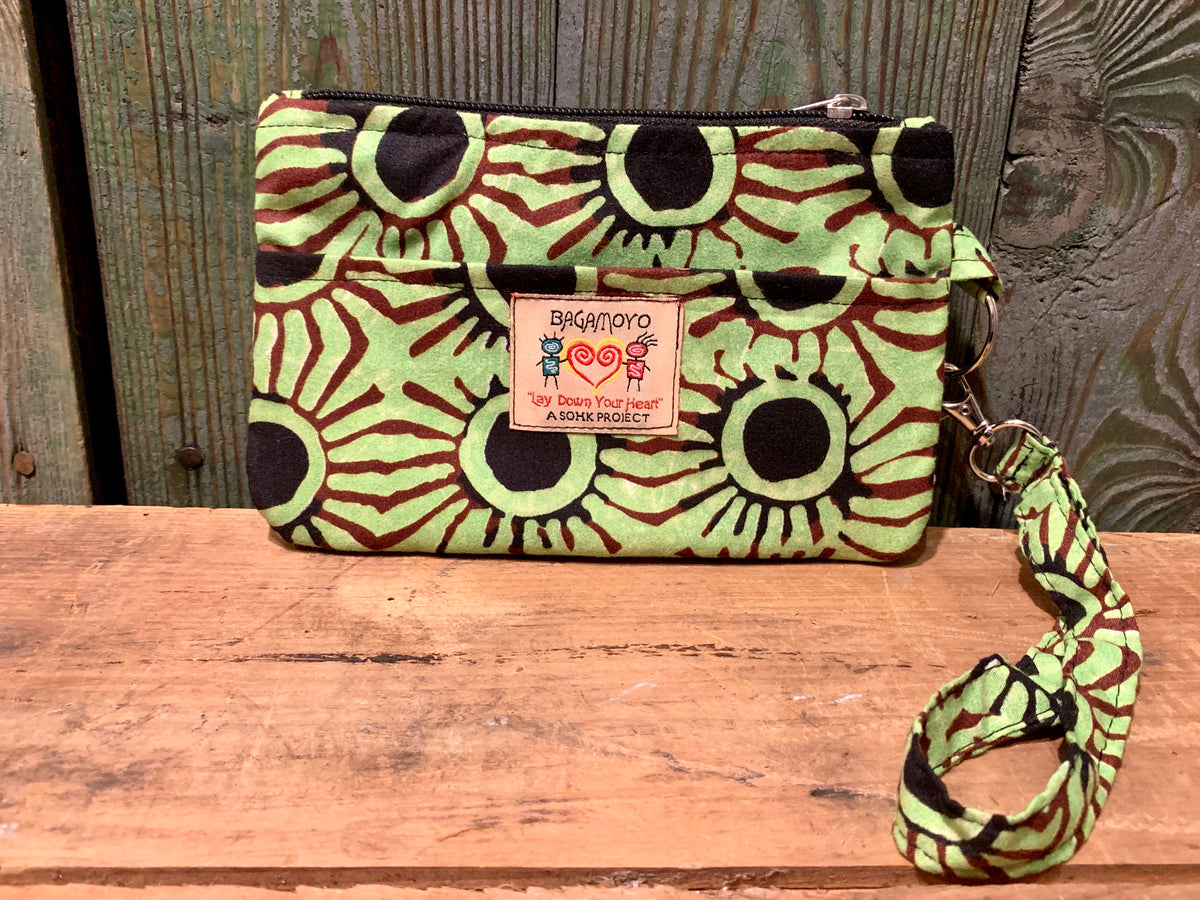 Kitenge Wristlet by Bagamoyo from Kenya