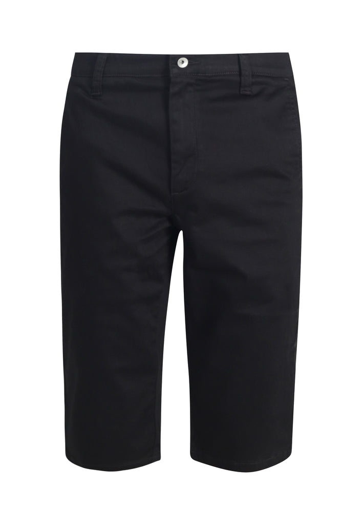CHINO SHORTS // Organic Sateen Chino Short in Black - Monkee Genes Organic Jeans Denim - Men's Shorts Monkee Genes Official Monkee Genes Official