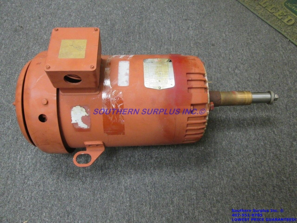 Baldor 37H609Y762E7 215JP Super-E Electric Pump Motor Industrial 5HP 3PH WE SHIP - Business Equipment World