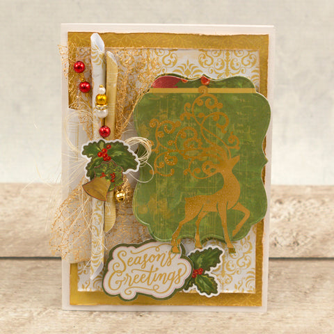 Couture Creations - Hotfoil Stamp - Naughty or Nice - Prancer