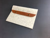 CLASSIC CASE | Macbook Pro en Air | horizontaal leren klepsluiting | Grijs Zwart Zandbruin