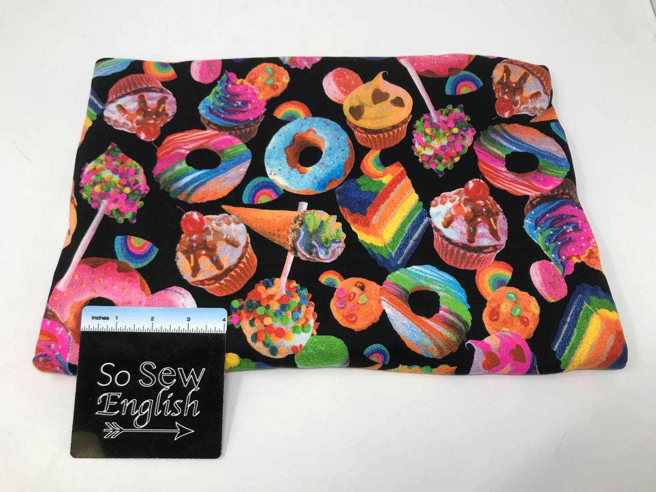 SUGAR RUSH- Double Brushed Poly Spandex -By The Yard