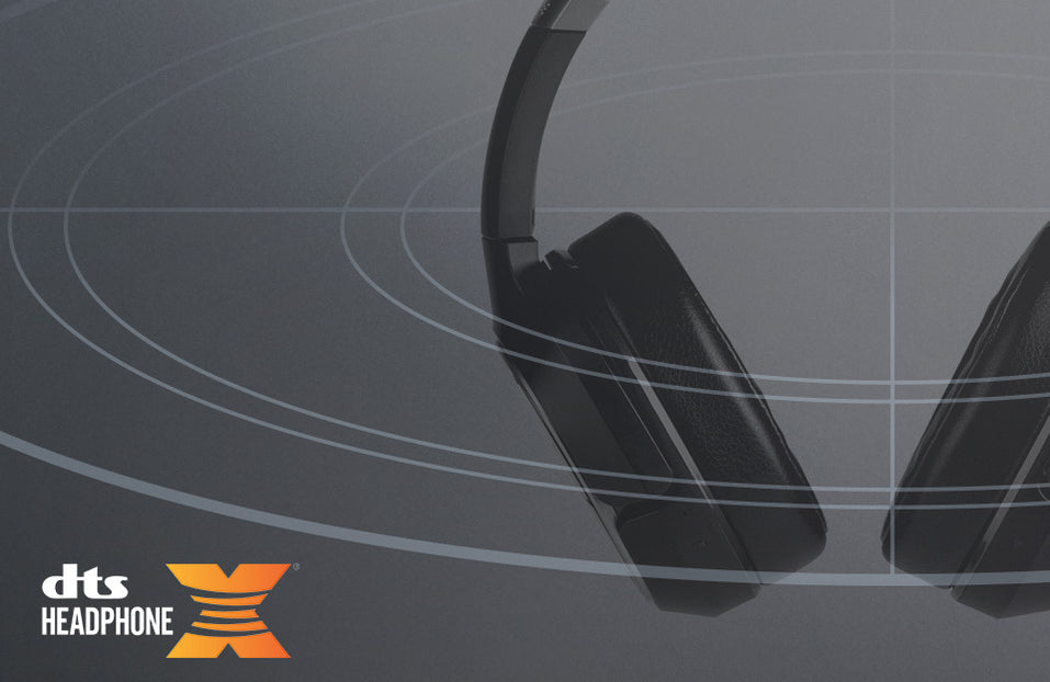 Turtle Beach product feature showcasing DTS