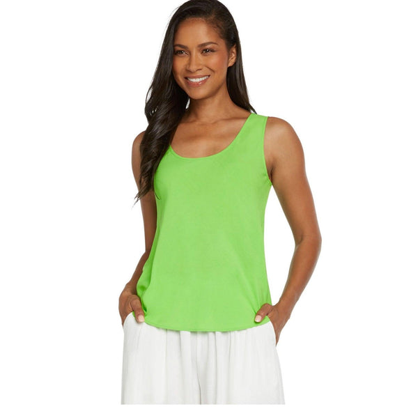 Solid Tank Tops - Wasabi