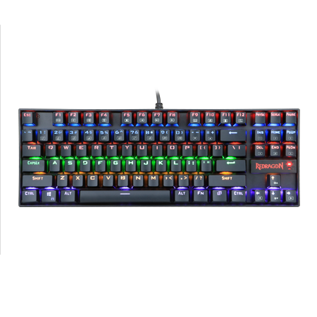 Redragon K552-R KUMARA RAINBOW RGBBacklit Mechanical Gaming Keyboard