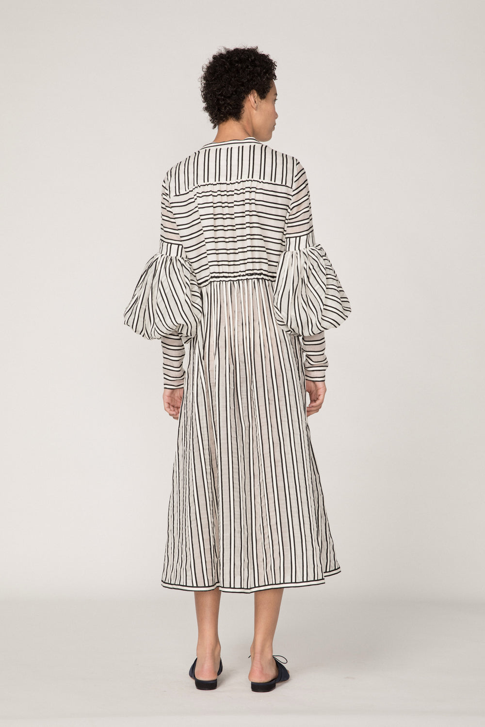 Lantern Sleeve Dress