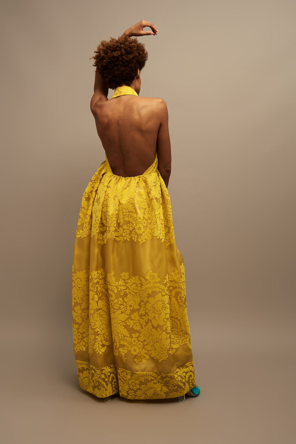 Halter Neck Gown