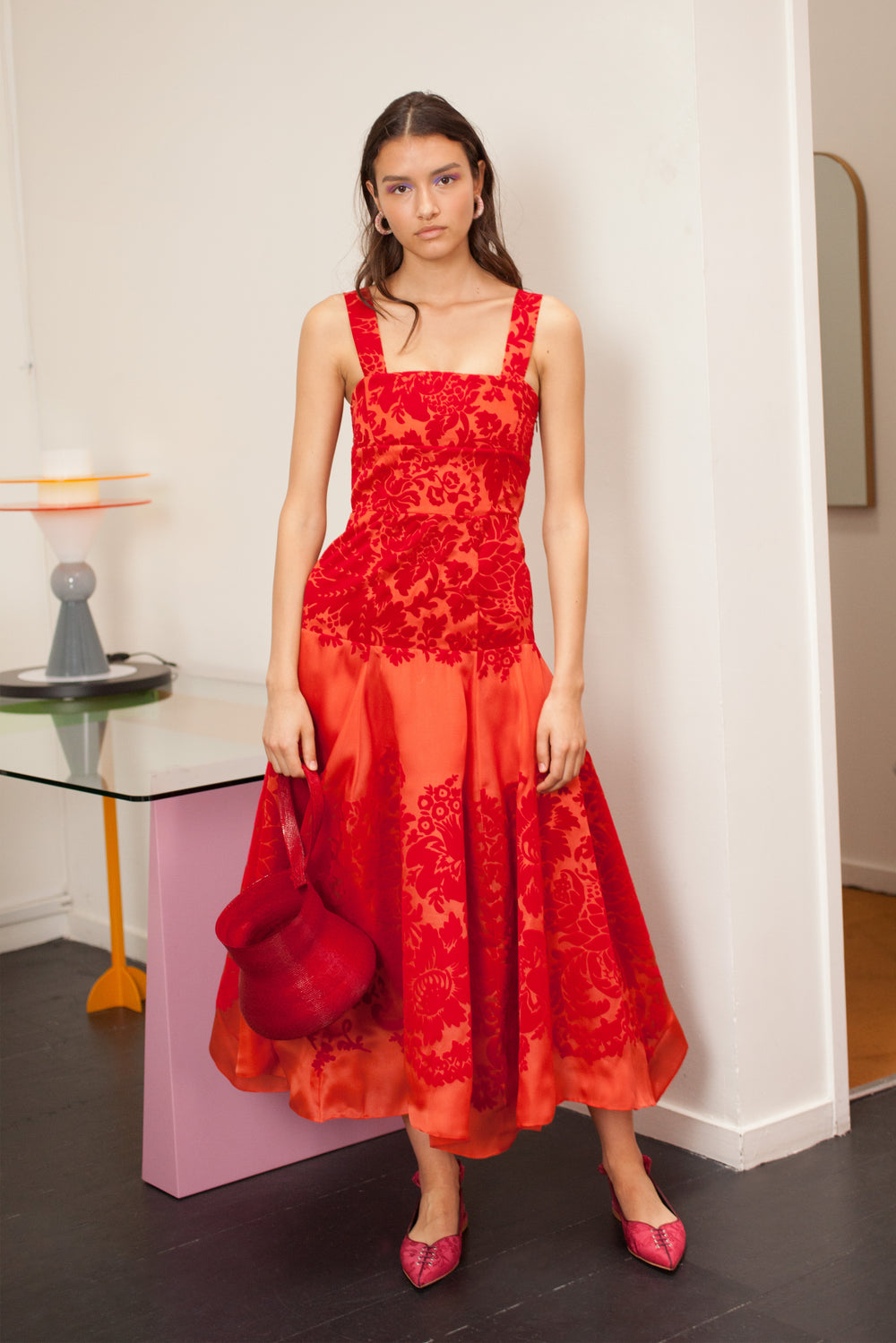 A-Line Strap Dress