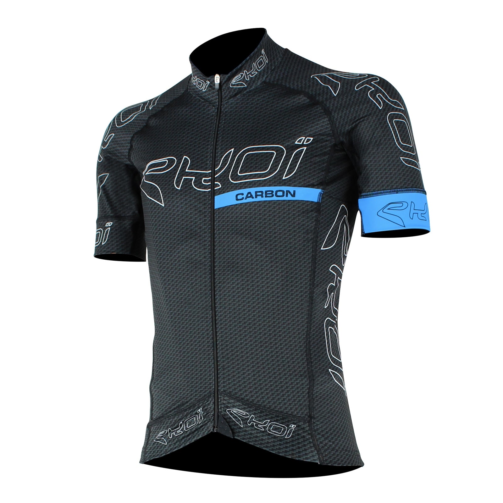 EKOI CARBON FIBER JERSEY BLACK BLUE