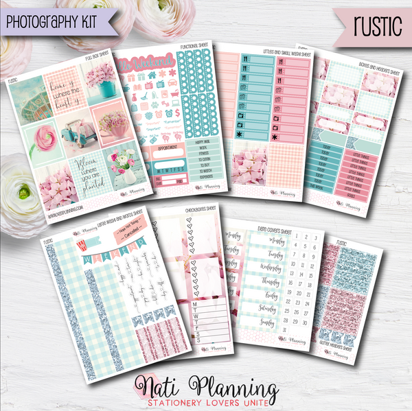 Rustic - INDIVIDUAL Sticker Sheets