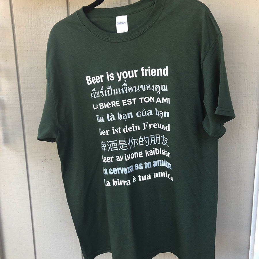 Beer is Your Friend Men's T-Shirts T-Shirts Epiya - OneShopee #1 Best Selling Luxury Cheap Sexy Swimwear Online Store