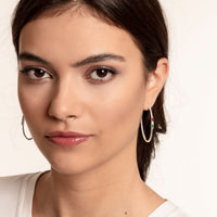 Hoop Earrings "Royalty Colourful Stones"