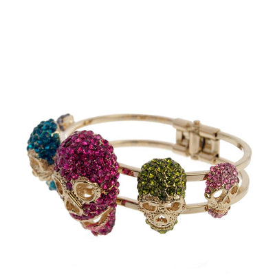 Friendship Chain Skull Bracelet For Women