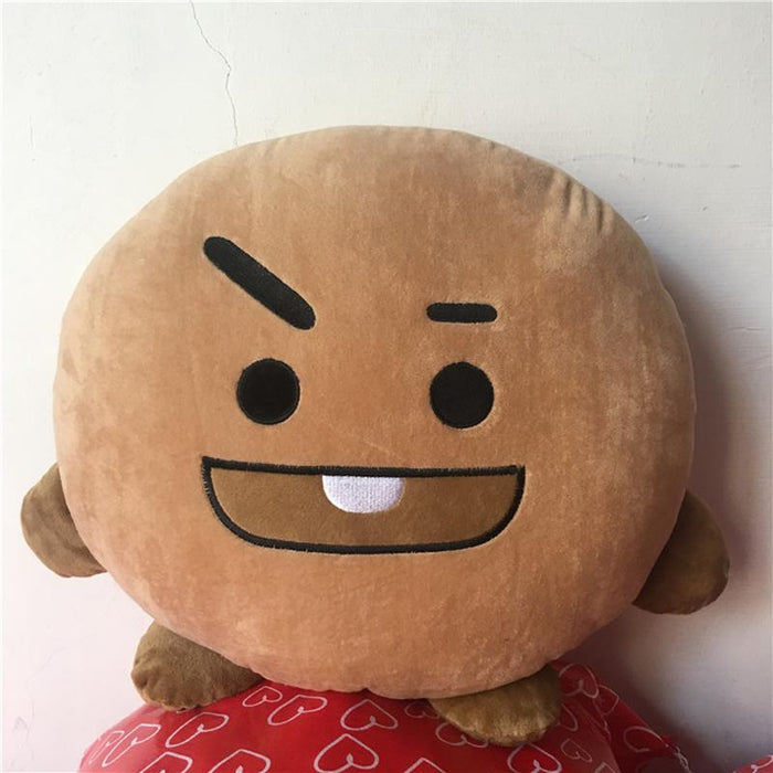 Kpop Home Bangtan Boys Bts Bt21 Vapp Pillow Warm Bolster Q Back Cushion Plush Doll Tata Van Cooky-Hoodies & Sweatshirts-Kpophome Store-VAN-S-EpicWorldStore.com