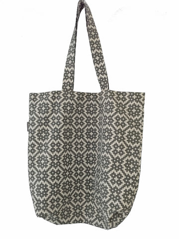 Facet Duck Egg Shopper Bag