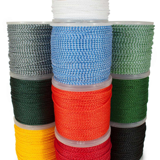 1/4" x 1000 ft. Hollow Braid Polypropylene
