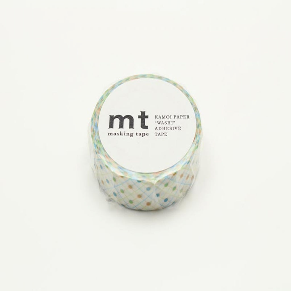 MT Masking Tape Hasen Dot Green