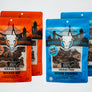 Boston Jerky Famous 4-Pack - BEEF JERKY Sampler (2oz. Bags - Wicked Hot & Original)