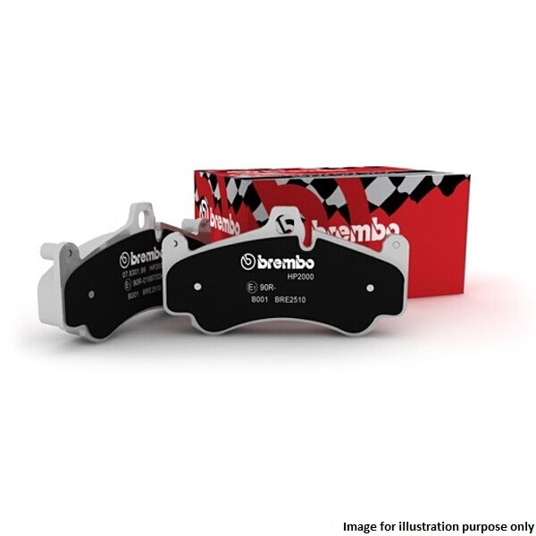 Brembo HP2000 Rear Brake Pads for BMW M3 (E92)