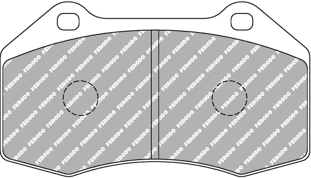 Ferodo DS Performance Front Brake Pads for Renault Megane (MK2)