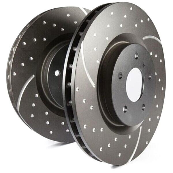 EBC Turbo Grooved Front Brake Discs for Honda Civic (FD)