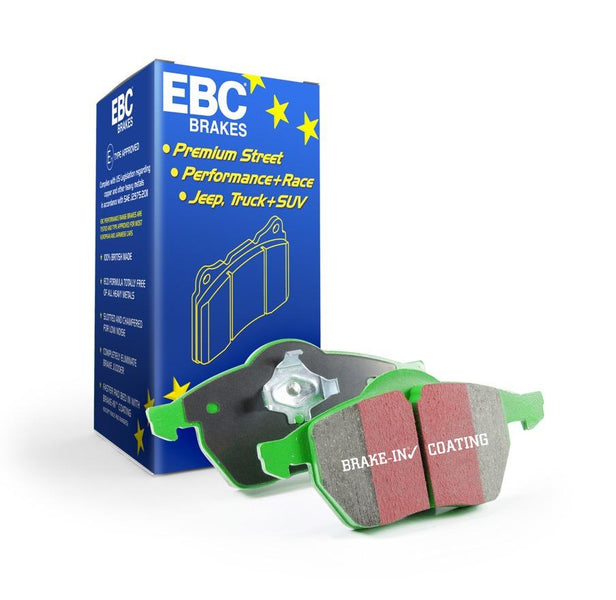 EBC Greenstuff Front Brake Pads for Ford Fiesta ST (MK6)